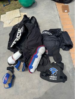 Youth hockey gear