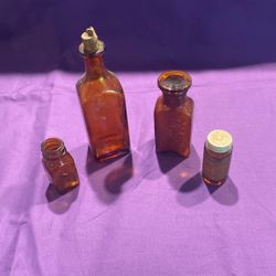 Antique Bottle Set