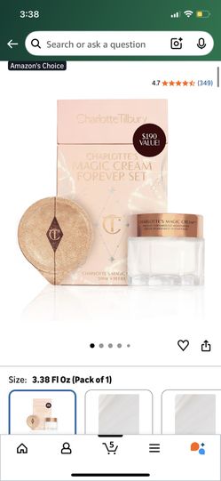 Charlotte Tilbury Magic Cream Face Moisturizer - Firming & Hydrating Face Cream to Create a Smoother-Looking Base for Makeup - Enriched with Vitamins 