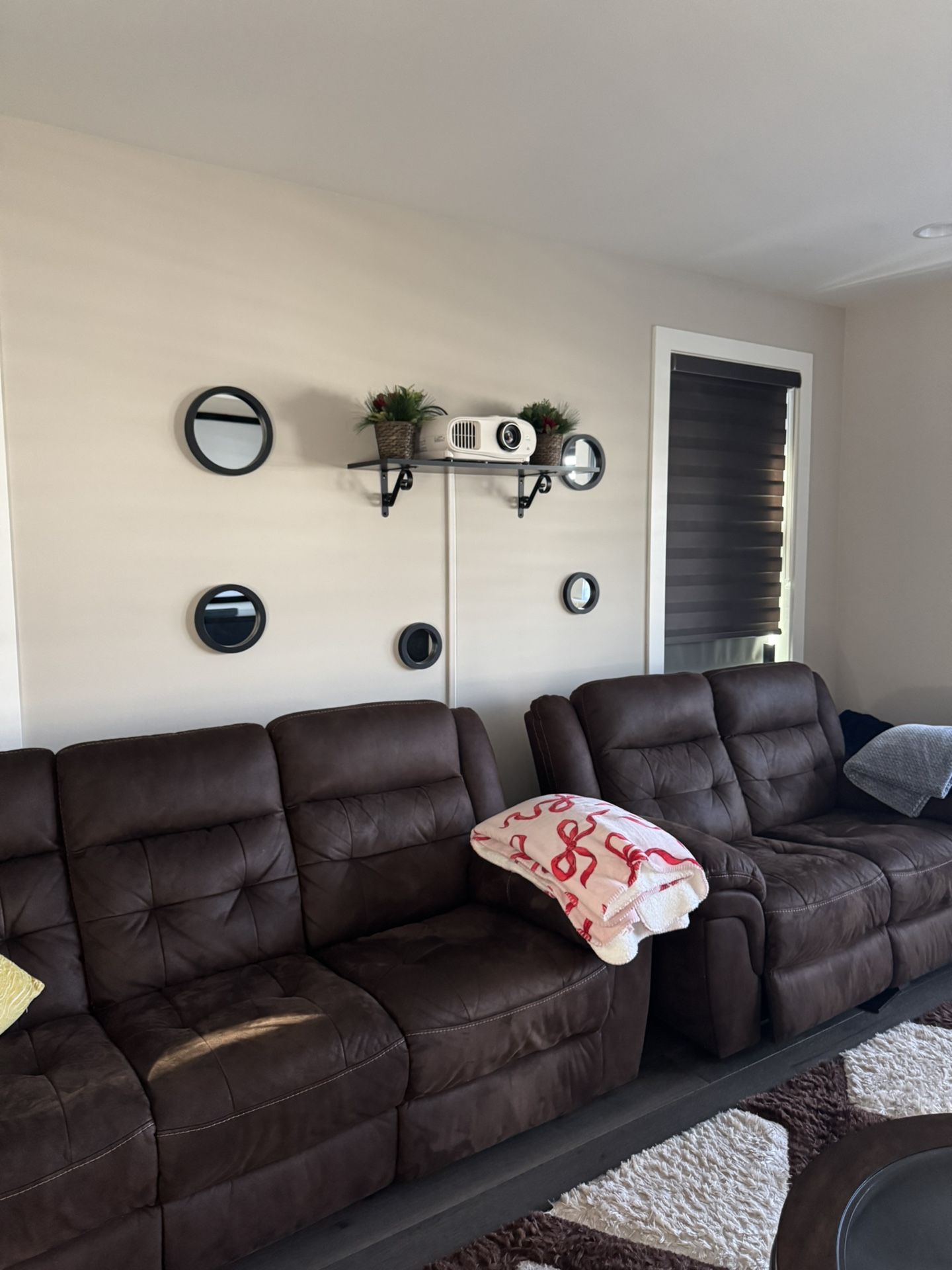 Living Room Power Reclining Couch