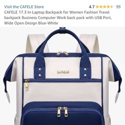 Woman’s Fashion, Backpack, Usb Port For Tablet Or Laptop