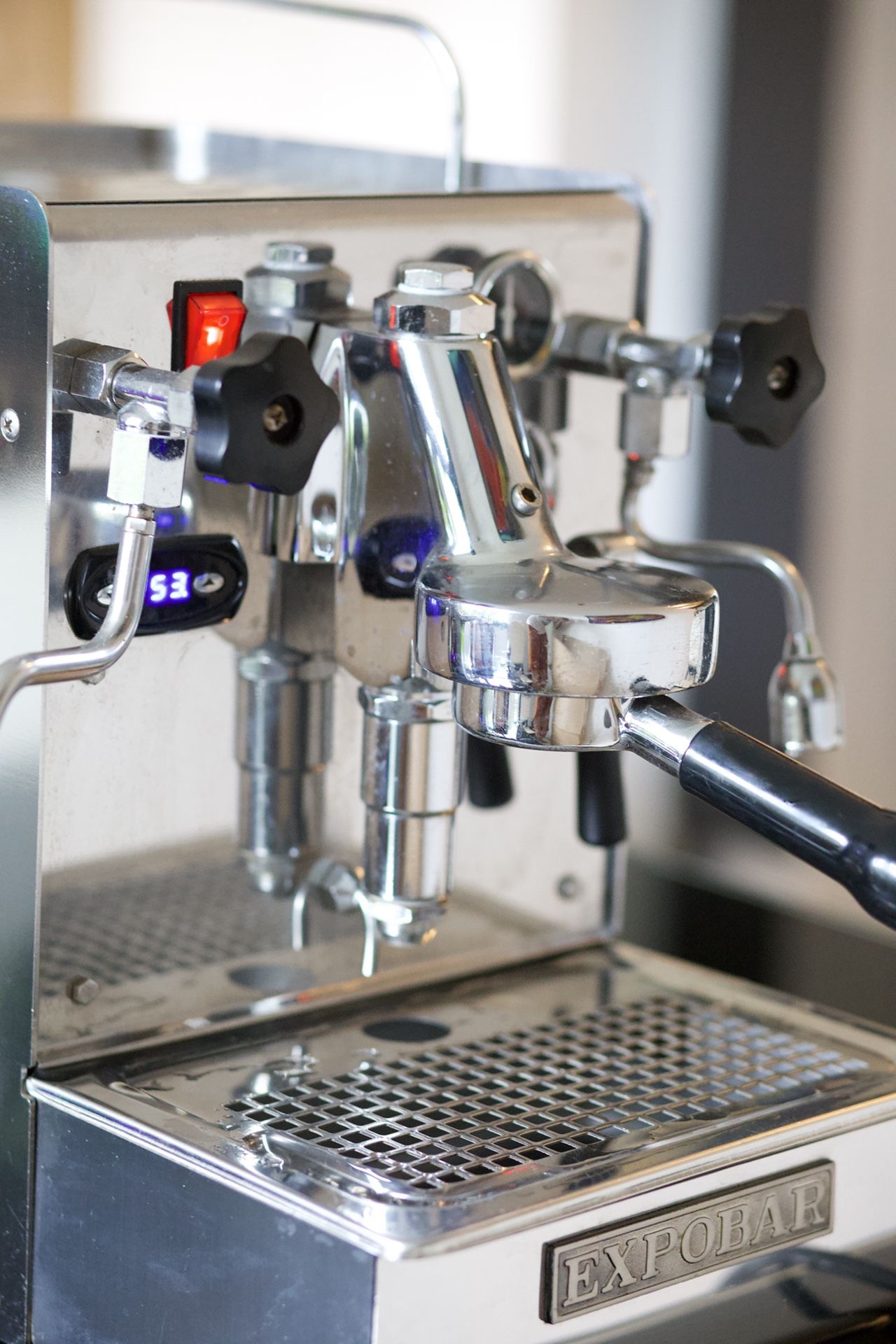 Expobar Brewtus E61 Dual Double Boiler Home Espresso Machine PID E-61 Stainless