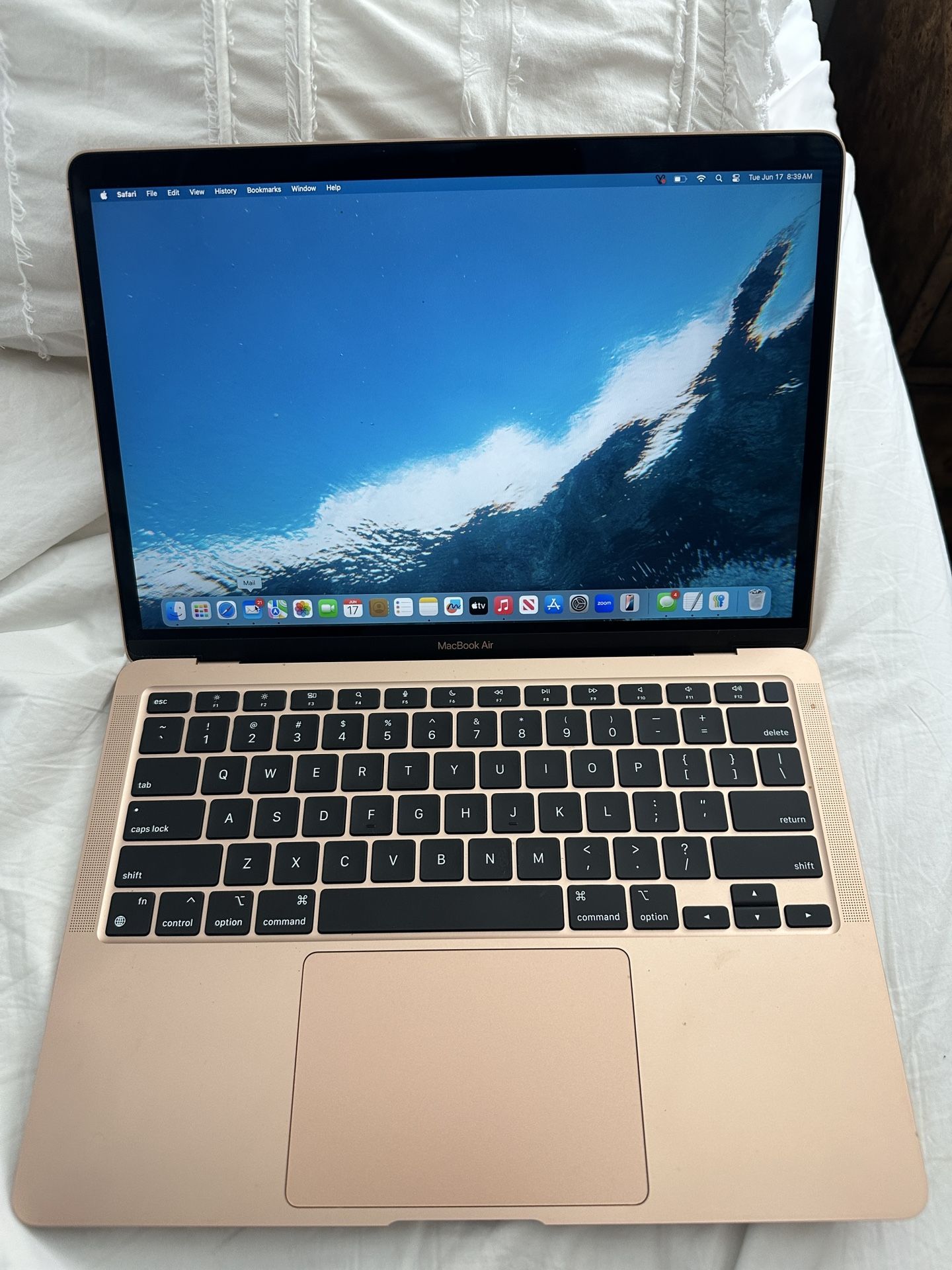 MacBook Air Laptop Gold
