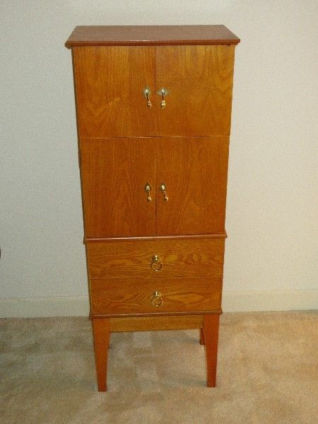 Jewelry Armoire by Lori Greiner Oak Finish