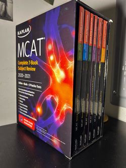 MCAT: Complete 7-book Subject Review 2020-2021