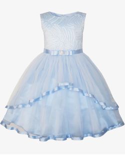 Light blue girl dress kids size 10