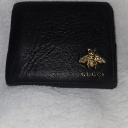 GUCCI- Animalier Collective Leather Bi-fold