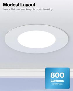 Sunco 24 pack 4 inch retro led recessed lights