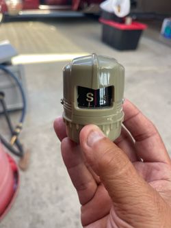 Very clean condition gray compass
