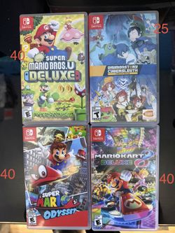 Nintendo Switch Games $40 Each