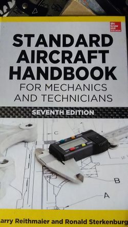 Brand new standard aircraft handbook for mechanic and technician 7th edition
