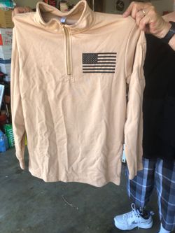 American pullover w side arm pocket