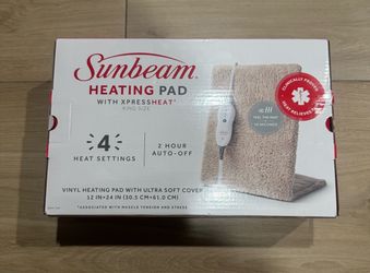 Sunbeam XpressHeat King Size Heating Pad
