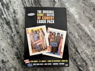 The Original Kings and Queens of Comedy Laugh Pack.  2 DVDs.