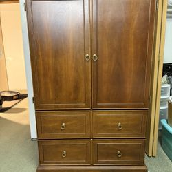 Wood Armoire “Bombay Company”
