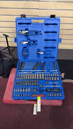 Cornwell Blue Power 116 Piece Tool Set In Case