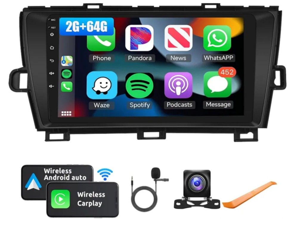 Car Radio for Toyota Prius 2010-2015