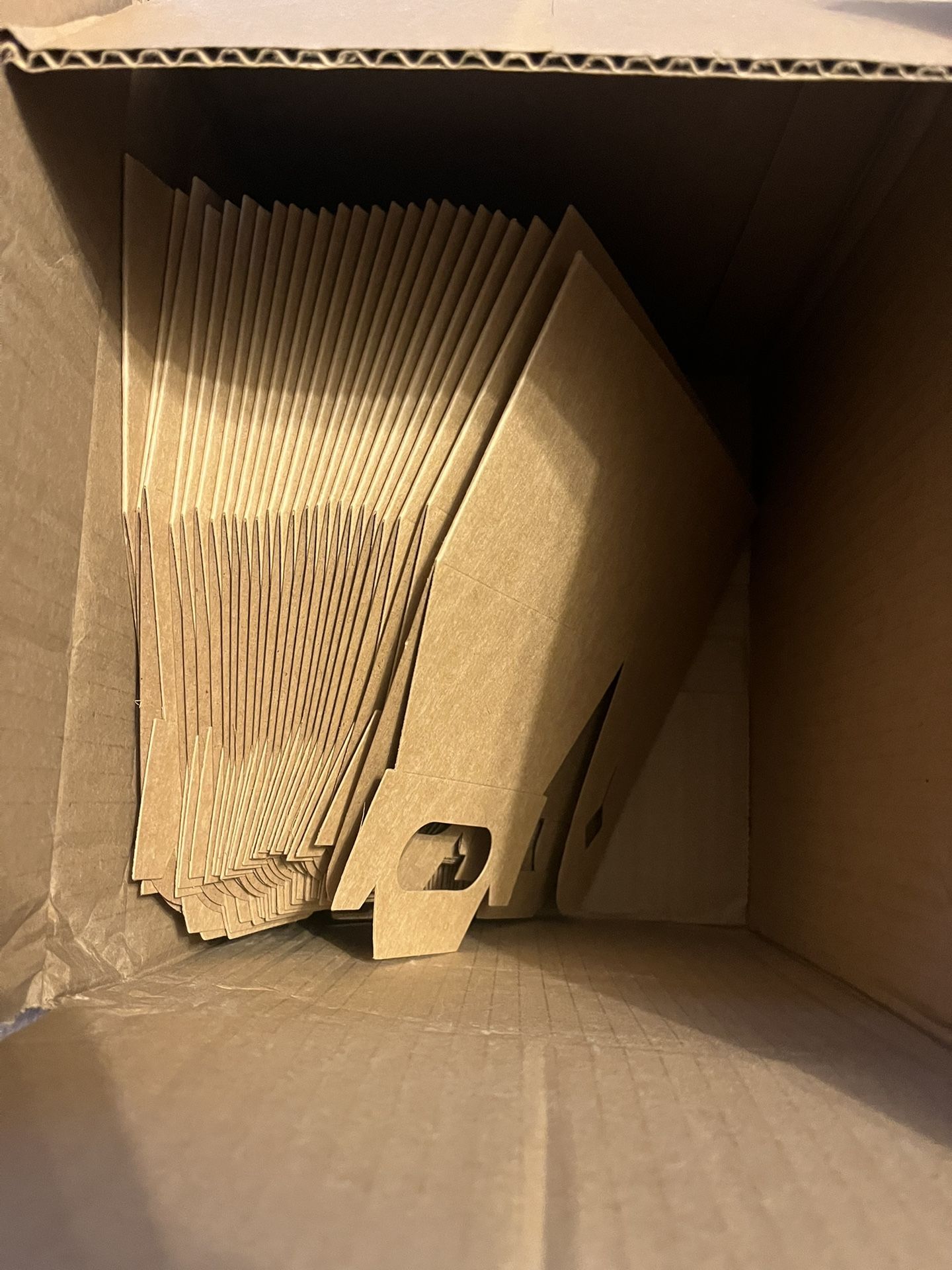 FREE - ULINE Box Of 25 Unused Gable Boxes + Additional 34 Boxes (taped/labeled Never Used)