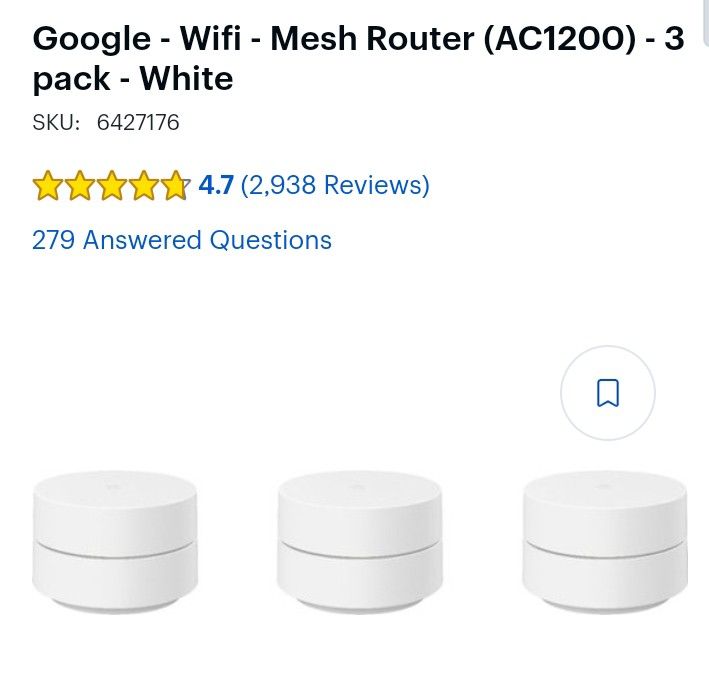 Google Mesh Wifi 