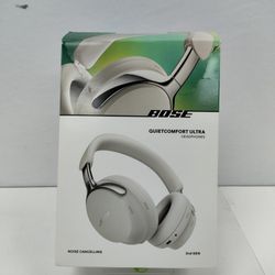 Bose QuietComfort Ultra Over-Ear Wired Noise Cancelling Headphones White