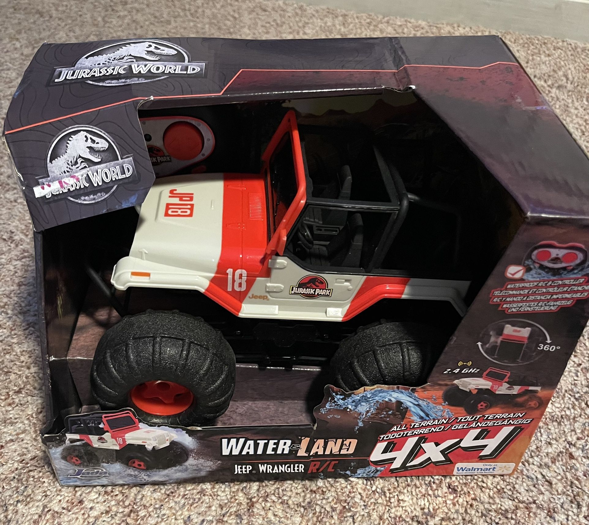 Jurassic World Jeep Wrangler R/C
