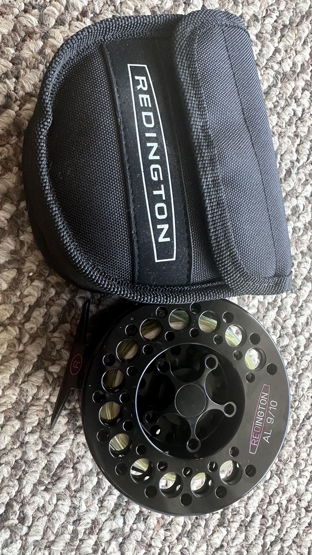 REDINGTON AL 9/10 FLY REEL - BLACK - LIGHTLY USED