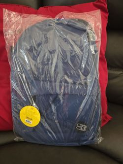 Bazic blue backpack