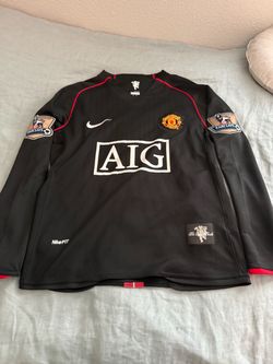 Manchester United Nike Away Long Sleeve Jersey