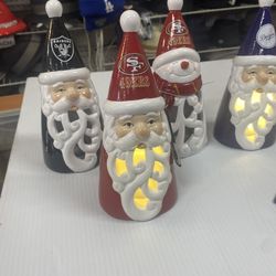 NFL Snowman Raiders,dodgers,niners,cowboys 