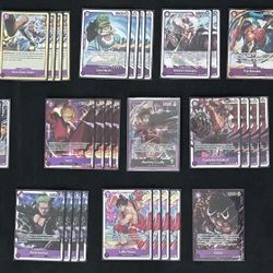 One Piece TCg / Cards - Purple Luffy OP11 Competitive Deck