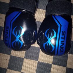 Sting Armalite 14oz Boxing Gloves In Great Condition Barely Worn 