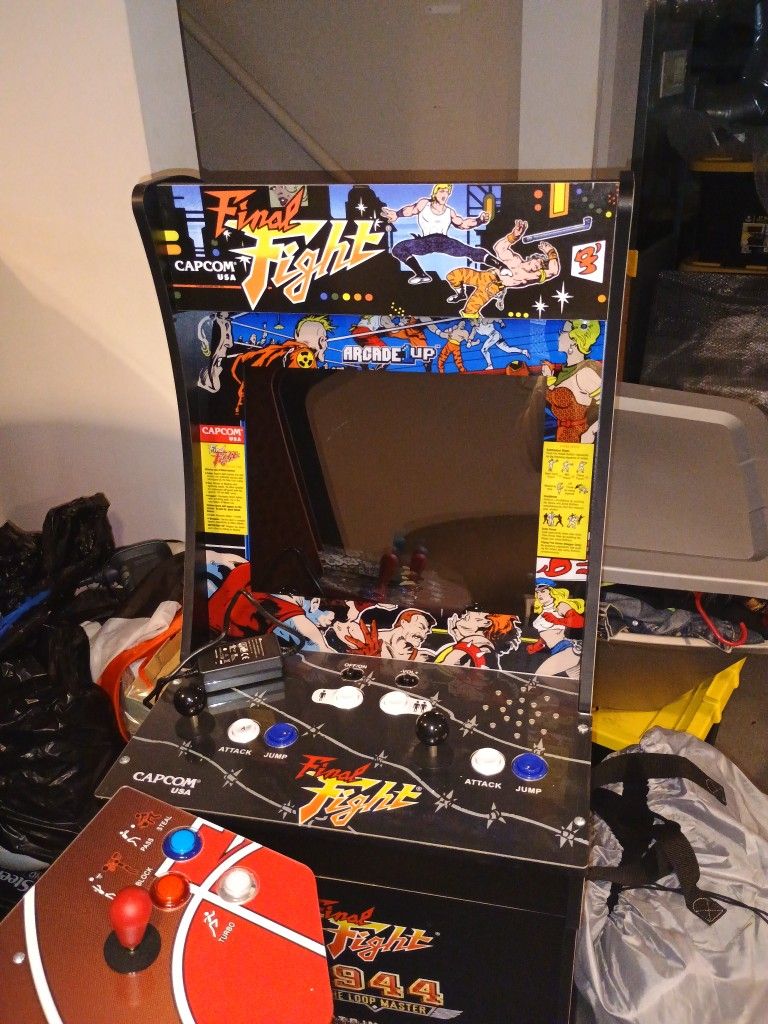 Rare Final Fight Arcade1up Game