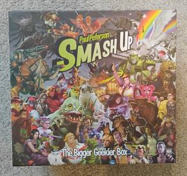 Smash Up Board Game Collection w/ Bigger Geekier Box