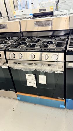 New LG Stainless Steel Gas Stove Range