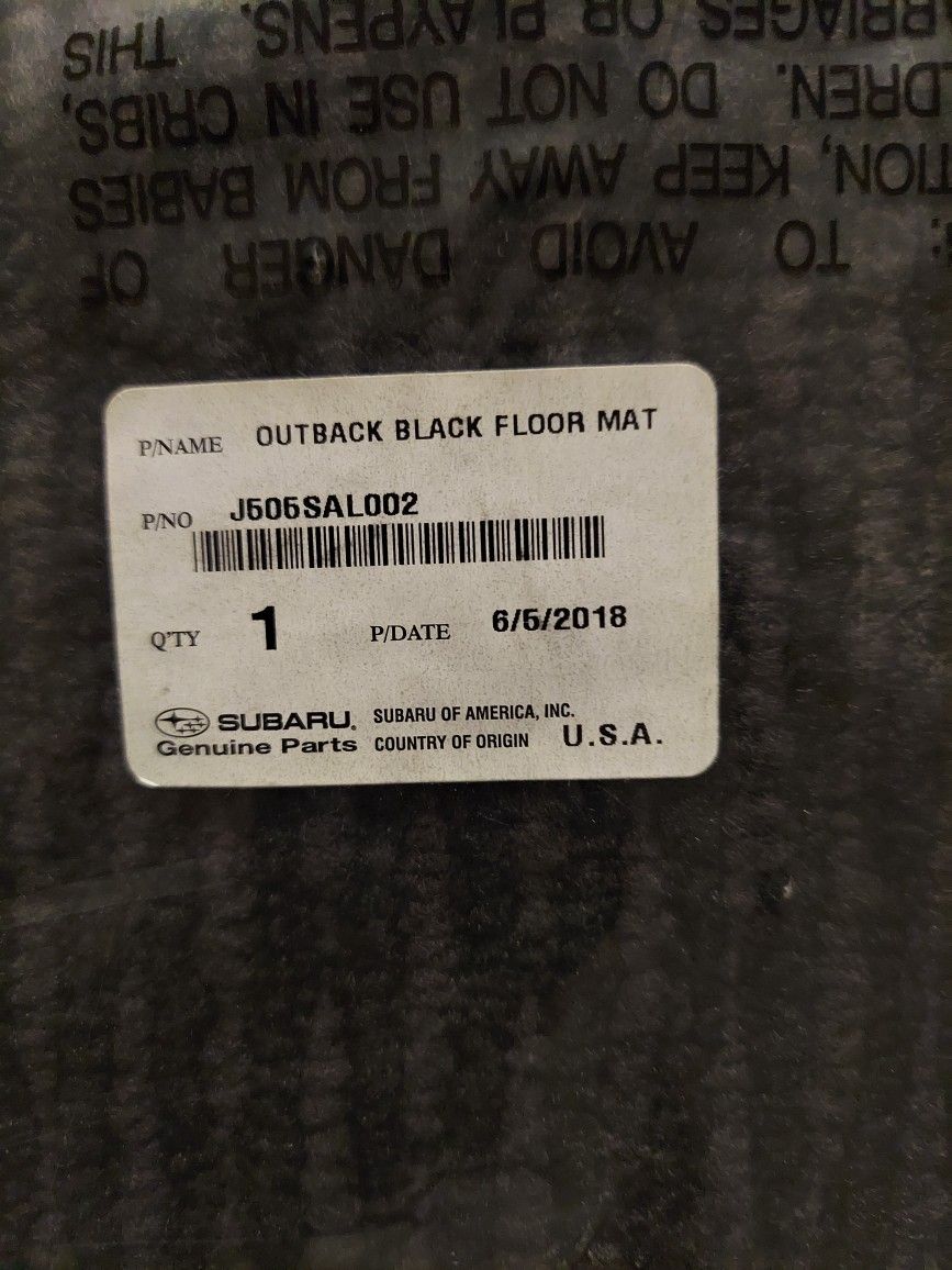 Subaru Outback Accessories