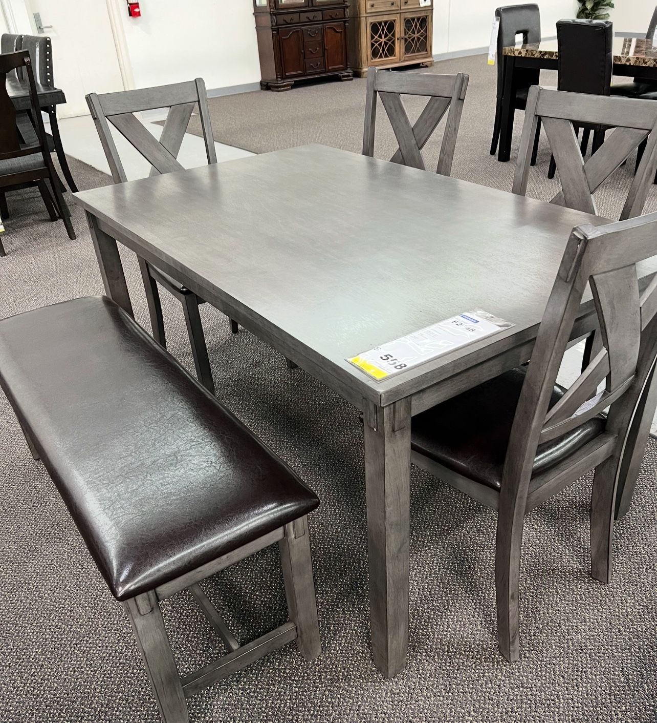 Comedor De Madera Nuevo En Su Caja