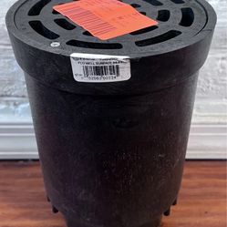 NDS 6 in x 4 in x 9 in Plastic Flo Well Surface Drain Catch Basin Inlet FWSD69