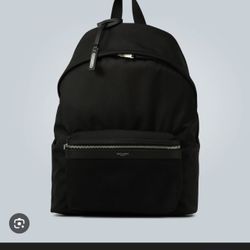 Saint Laurent Oversized City Backpack 