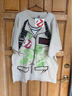 Ghostbusters Venkman Costume T-Shirt XL New w/ Tags Mad Engine 2009
