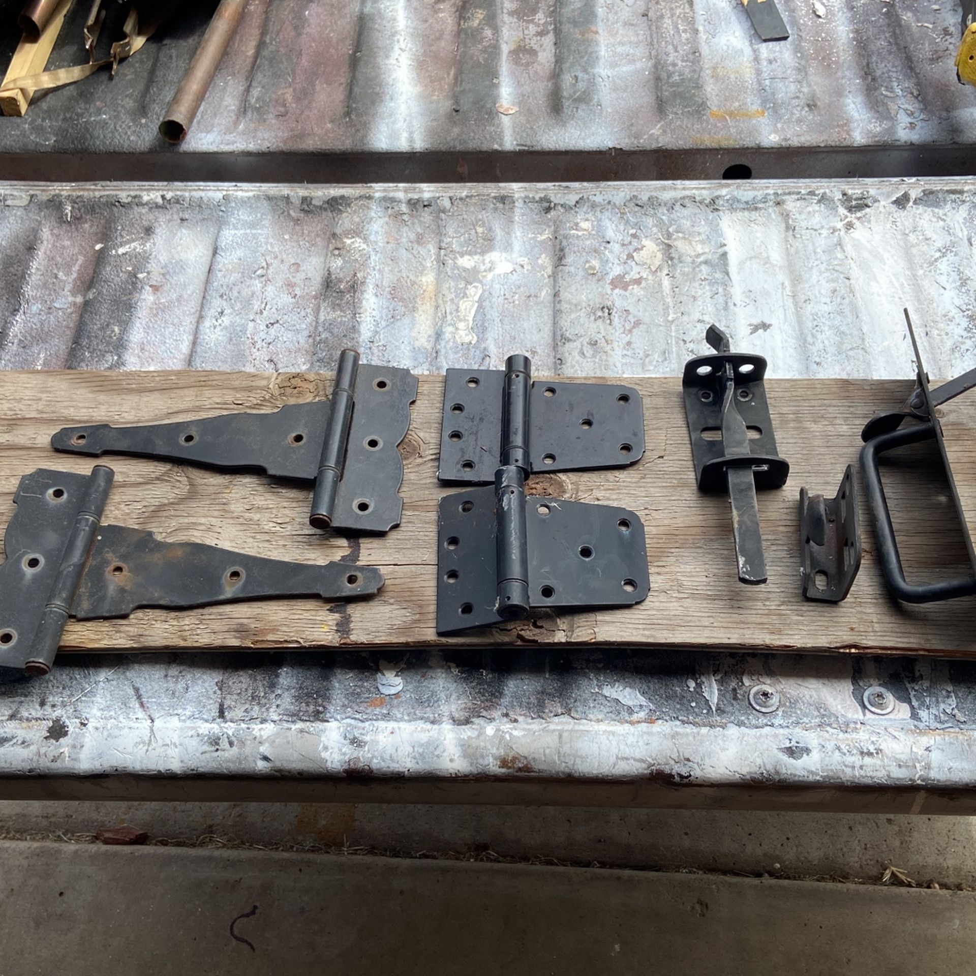 Gate Hinges andl Latch
