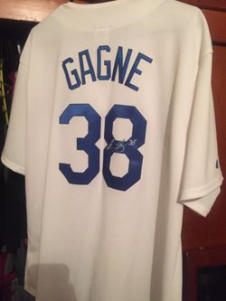 Dodger signed jersey