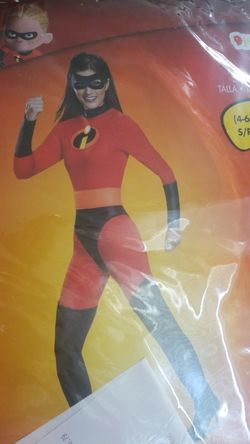 Elastic girl costume size small