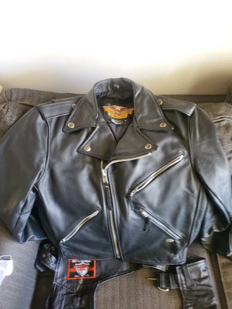 Authentic Harley Leathers