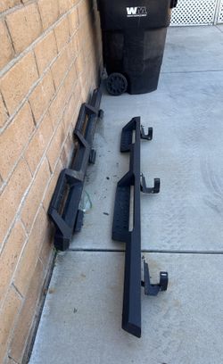 Rock slider steps