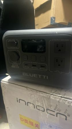 New bluetti power station