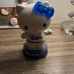 Hello Kitty Dodger Bobble Head 
