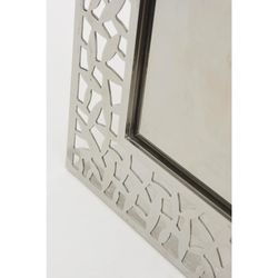 Vintage Alessi Italian Stainless Steel Picture Frame Cactus Pattern Italian