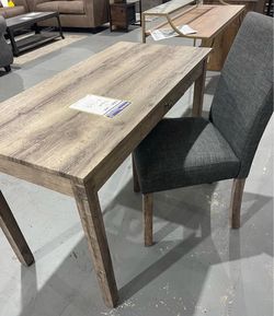 Writing Desk with Matching Fabric Chair