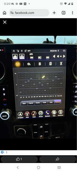 Large screen radio
