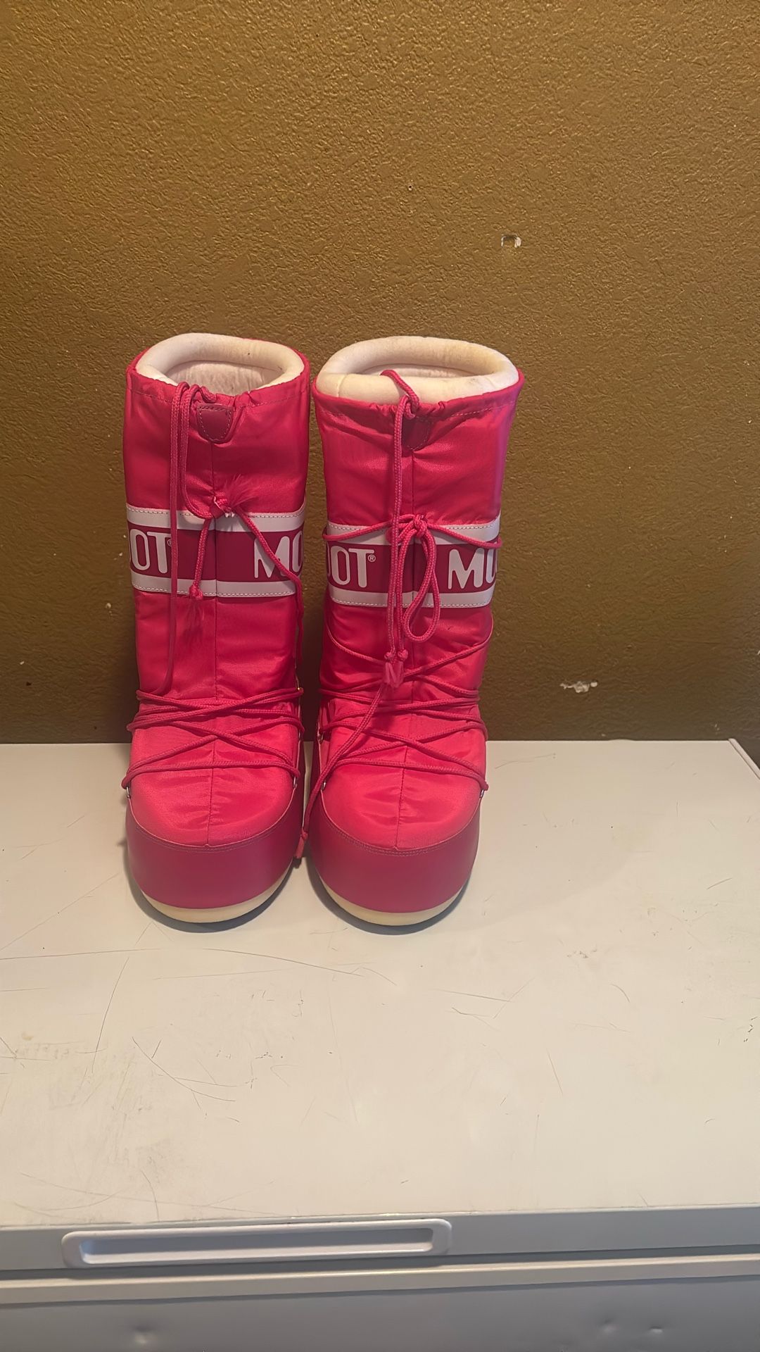 Hot Pink Moon Boots